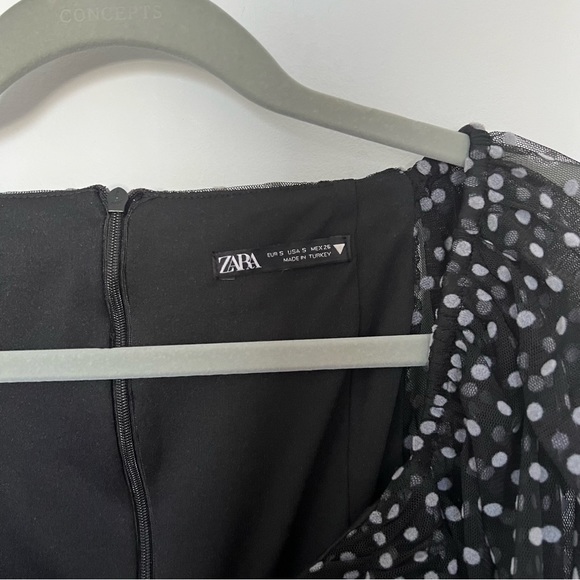 Zara Polka-Dot Dress - Picture 5 of 5